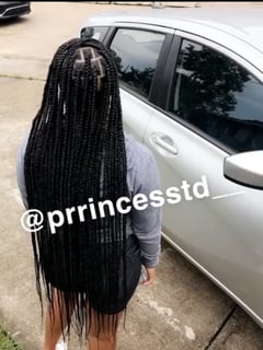 View Women's Hair, Hair Texture, 3B, Weave, Straight, Protective Styles (Hair), Natural Hair, Hair Extensions, Hairstyle, Braids (African American) - Trinity Hadder, New Orleans, LA