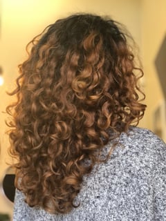 View Shoulder Length, Hair Length, Women's Hair, Curly, Hairstyles, Natural, Haircuts, Curly, Layered, Brunette, Hair Color, Full Color, 3B, Hair Texture, 3A, 2C, Haircut, Kid's Hair, Girls, Shoulder Length Hair, Haircut, Men's Hair, Long Hair, Brunette, Hair Color - Lay’la Zhané, Euless, TX