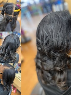 View Women's Hair, Curly, Blowout, Permanent Hair Straightening, Silk Press, Hairstyles - Nicole Jones, San Antonio, TX