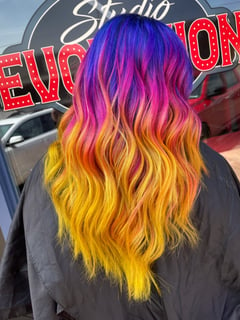 View Women's Hair, Fashion Color, Hair Color - Kristina Bates, Yukon, OK