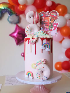 View Cakes, Occasion, Birthday, Children's Birthday, Mother's Day, Holiday, Color, Glitter, Pastel, Pink, Red, Icing Type, Buttercream, Theme, Movies, Character - Danielle Sachs, Salt Lake City, UT