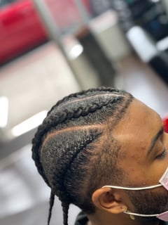 View Men's Hair, Braids (African American), Hairstyles - Alijah Francois, Dacula, GA