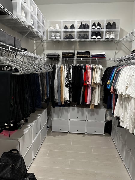 Image of  Professional Organizer, Closet Organization, Hanging Clothes, Shoe Shelves, Folded Clothes, Hats