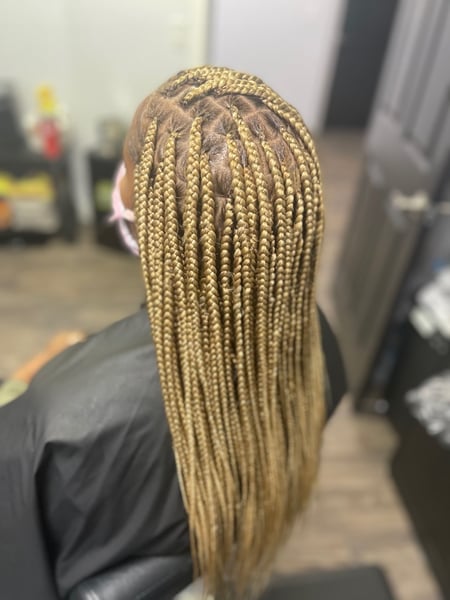 Image of  Straight, Hairstyles, Women's Hair, Weave, Protective, Braids (African American), Hair Extensions