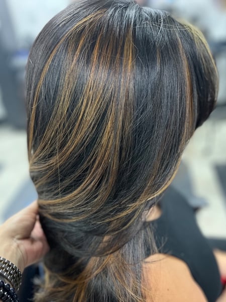 Image of  Women's Hair, Blowout, Hair Color, Balayage