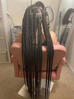 View Hair Length, Protective, Medium Length, Hairstyles, Women's Hair, Black, Hair Color, Braids (African American) - Indii, Tampa, FL