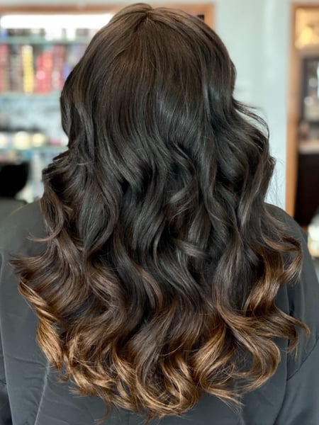 Image of  Women's Hair, Brunette, Hair Color