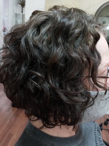 Image of  Women's Hair, Curly, Haircuts