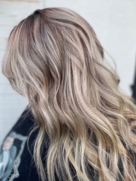 Image of  Women's Hair, Balayage, Hair Color, Blonde, Brunette, Color Correction, Highlights