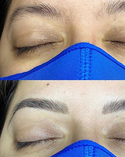 Image of  Brows, Brow Shaping, Arched, Microblading
