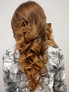 View Updo, Bridal, Natural, Curly, Blowout, Hairstyles, Women's Hair - Anastasia Panaitova, Sacramento, CA
