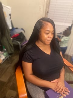 View Haircuts, Coily, Layered, Hair Texture, Hair Length, Long, Natural, Braids (African American), Wigs, Protective, Hair Extensions, Straight, Women's Hair, Hairstyles - Anjel Fuller, Madison, TN