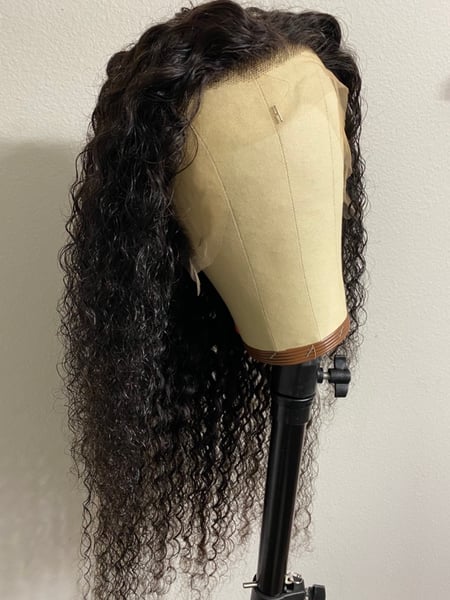 Image of  Women's Hair, Black, Hair Color, Brunette, Medium Length, Hair Length, Long, Shoulder Length, Curly, Haircuts, Curly, Hairstyles, Hair Extensions, Protective, Wigs, Weave
