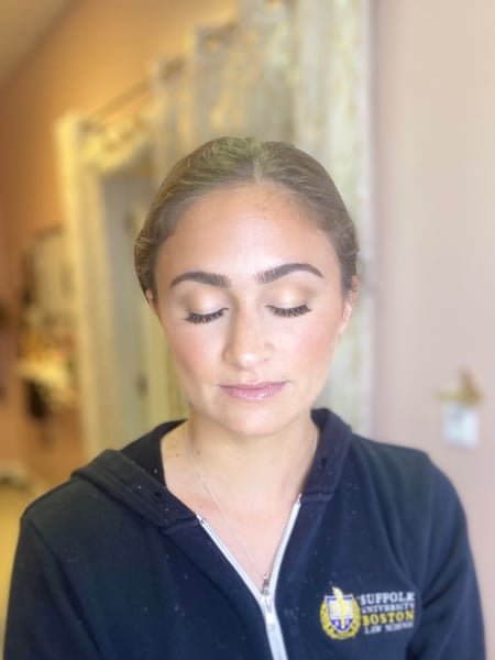 Image of  Olive, Skin Tone, Makeup, Airbrush, Technique, Evening, Look, Bridal, Glam Makeup