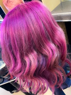 View Hair Color, Hairstyles, Beachy Waves, Hair Length, Fashion Color, Women's Hair - Alexis Friloux, Ontario, CA