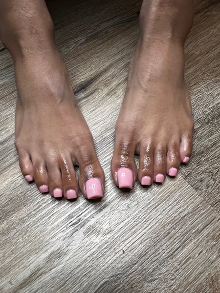 Image of  Pedicure, Nails, Pink, Nail Color, Acrylic, Nail Finish, Gel
