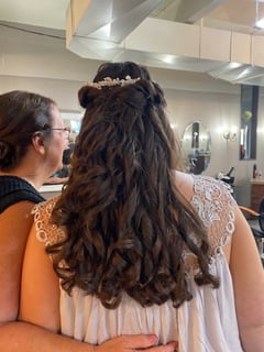 View Curly, Hairstyles, Bridal, Women's Hair, Updo, Natural - Dustin , Lakewood, OH