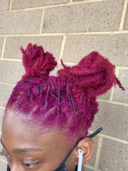 Image of  Women's Hair, Hair Color, Fashion Color, Locs, Hairstyles