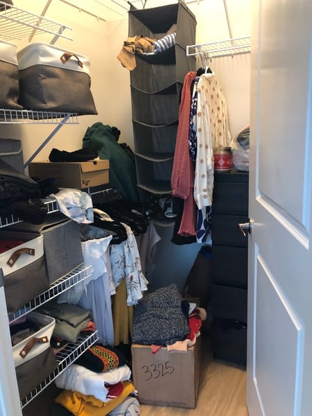 Image of  Professional Organizer, Closet Organization, Hanging Clothes, Shoe Shelves, Folded Clothes, Handbags, Hats