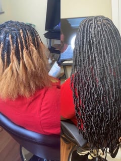 View Women's Hair, Locs, Hairstyles, 4B, Hair Texture - Indii, Tampa, FL