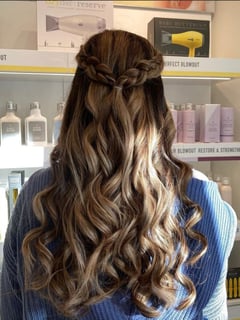 View Curly, Women's Hair, Blowout, Boho Chic Braid, Bridal, Hairstyles - Drybar Lexington, Lexington, KY