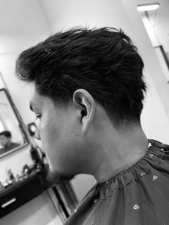 View Short Ear Length Hair, Haircut, Men's Hair, Blowout - Randy Hernandez, Apopka, FL