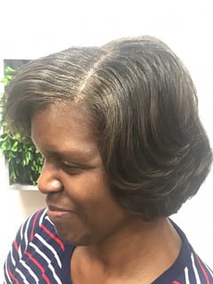 View Layered, Hair Color, Brunette, Full Color, Shoulder Length, Hair Length, Perm, Perm Relaxer, Blowout, Women's Hair, Haircuts - Deniese Robinson, Metairie, LA
