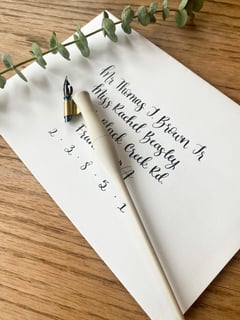 View Envelope Addressing, Place Cards, Wedding Stationary, Event Signage, Calligraphy, Calligraphy Service - Ryan Legaspi, Williamsburg, VA
