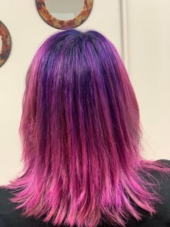 View Hair Color, Fashion Color, Women's Hair - Ashley Adams, La Porte, TX