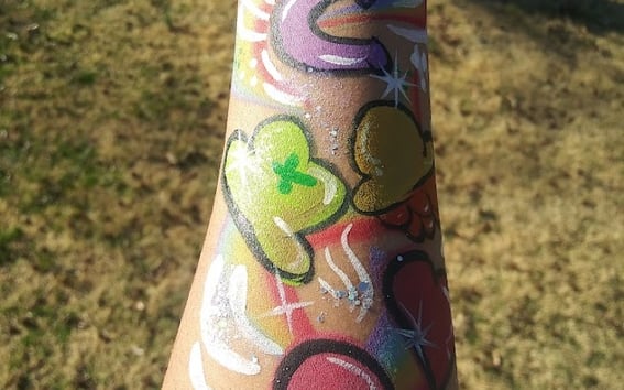 View Face Painting, Shapes & Things, Hearts, Stars, Embellishments, Glitter, Rainbow, Shamrock - Brianna Gregory, Clinton, MD