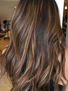 View Beachy Waves, Hairstyles, Women's Hair, Highlights, Hair Color, Foilayage - Angelica Nieves , Tarrytown, NY