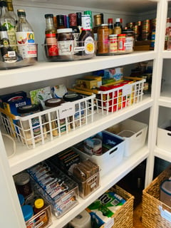 View Food Pantry, Professional Organizer, Kitchen Organization, Spice Cabinet - Kristin + Co Organizing, Wilmington, NC