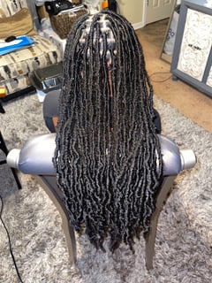 View Hair Texture, 3B, 3C, 4A, 3A, 4B, 4C, 2C, 2A, 2B, Weave, Natural, Braids (African American), Protective, Locs, Women's Hair, Hairstyles - JaKeyla Dobbins, Atlanta, GA