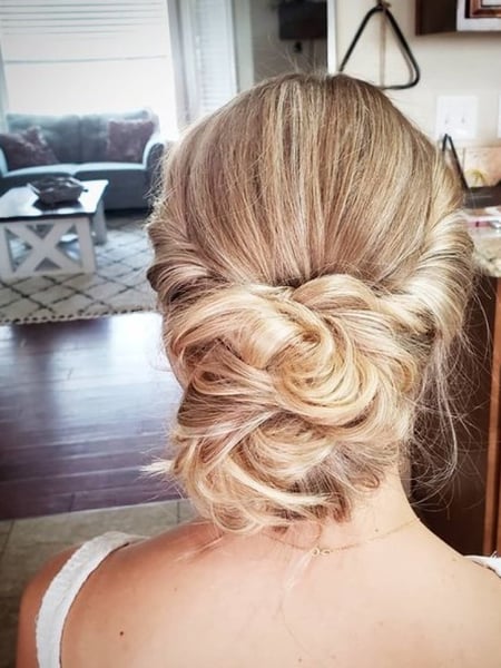 Image of  Updo, Hairstyle, Women's Hair