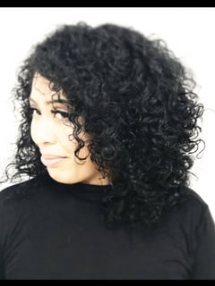 View Women's Hair, Hair Length, Shoulder Length, Curly, Haircuts, Coily, Natural, Hairstyles - melissa roche, San Diego, CA