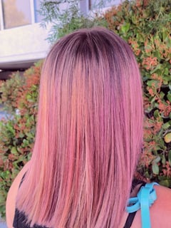 View Women's Hair, Balayage, Hair Color, Fashion Color, Straight, Hairstyles - Veronika Larkova , Tarzana, CA