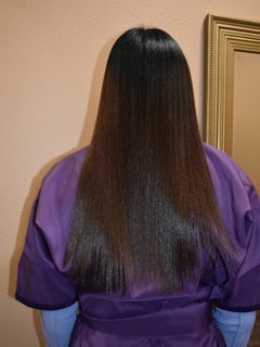 View Women's Hair, Blowout, Hair Color, Straight, Hairstyles, Silk Press, Permanent Hair Straightening - Lacoya Windham, Houston, TX