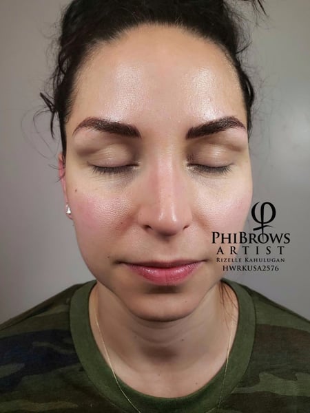 Image of  Brows, Arched, Brow Shaping, S-Shaped, Brow Technique, Microblading