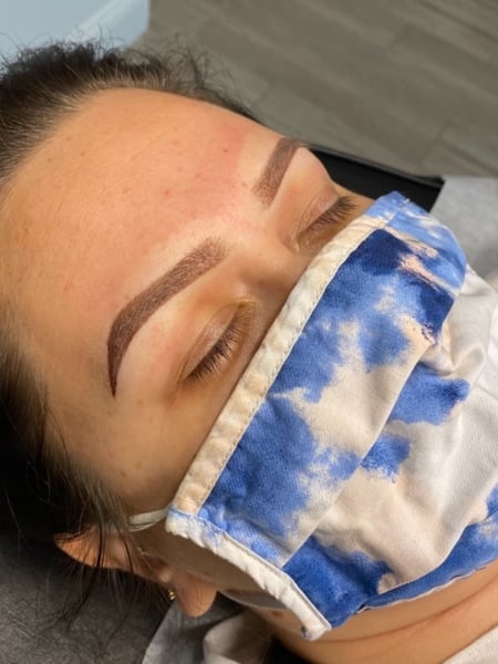 Image of  Brows, Brow Shaping, Brow Technique, Brow Sculpting, Microblading, Ombré