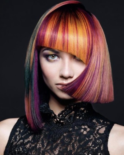 Image of  Women's Hair, Fashion Color, Hair Color
