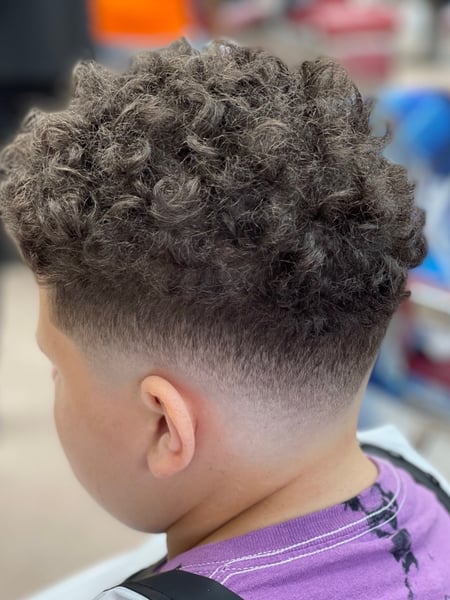 Image of  Kid's Hair, Boys, Haircut, Curls, Hairstyle