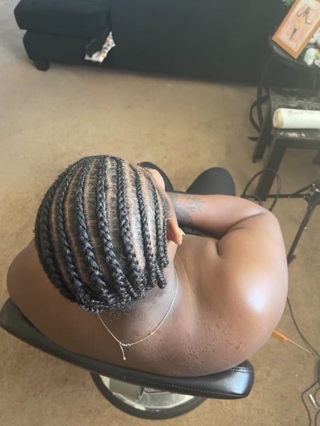 Image of  Women's Hair, Braids (African American), Hairstyles, Natural, Protective, 4A, Hair Texture