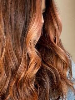 View Women's Hair, Balayage, Hair Color, Blonde, Brunette, Fashion Color, Beachy Waves, Hairstyles - Kelsey Schuepbach , Overland Park, KS