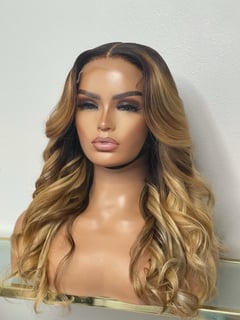 View Women's Hair, Balayage, Hair Color, Brunette, Blonde, Fashion Color, Full Color, Highlights, Ombré, Medium Length, Hair Length, Layered, Haircuts, Beachy Waves, Hairstyles, Curly, Hair Extensions, Protective, Weave, Wigs - Mesha Harris, Houma, LA