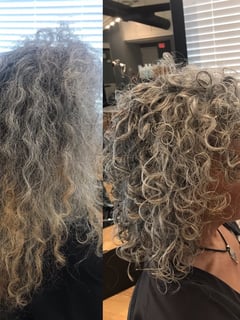 View Haircut, Curly, Women's Hair - Allison Hajek, Little Silver, NJ