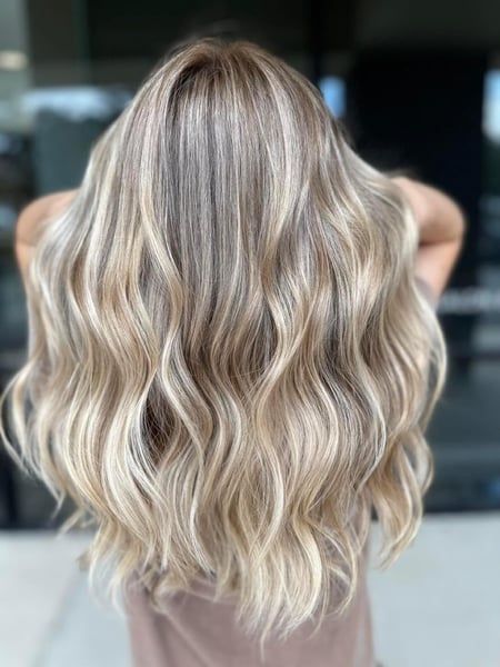 Image of  Balayage, Hairstyles, Beachy Waves, Women's Hair, Hair Color