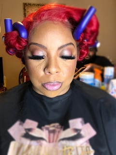View Makeup, Bridal, Look, Pink, Colors, Brown, Glitter, Light Brown, Skin Tone - Maia Spires, Chicago, IL