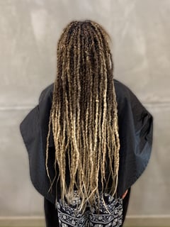 View Locs, Hairstyles, Women's Hair, Hair Extensions, Ombré, Hair Color, Long, Hair Length - Julia Cone, Discovery Bay, CA