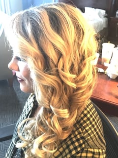 View Curly, Hairstyles, Women's Hair - Cheri, Wilmington, MA