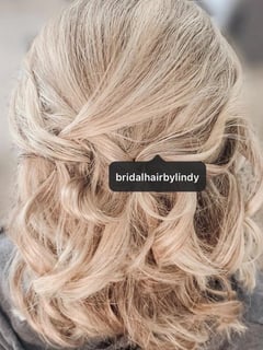 View Women's Hair, Vintage (Hair), Updo, Natural Hair, Beachy Waves, Braid (Boho Chic), Hairstyle, Bridal Hair - Lindy , Plainfield, IL